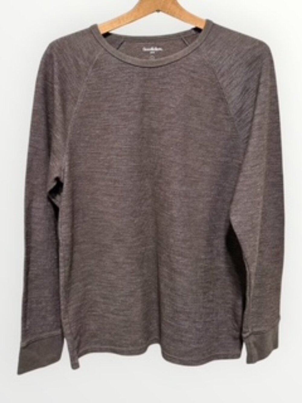 Goodfellow & Co. Mens Sweater Shirt Long Sleeve Crew Neck Brown Standard Size M - Picture 1 of 12